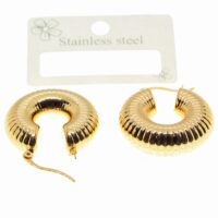 Toptan Altın Renk Çengelli Halka Küpe Vip Kararmaz Solmaz Çelik Küpe - 3036 10 3c64b79515b7422e8b8ea5ef77ce0dfa-toptan taki