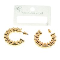 Toptan Altın Renk Çizgi Halka Küpe Vip Kararmaz Solmaz Çelik Küpe - 3026 15 5e77b0ee5f9f49eb9a693f6df3df9cb6-toptan taki