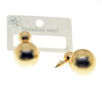 Toptan Altın Renk Küçük Büyük Top Küpe Vip Kararmaz Solmaz Çelik Küpe - 3019 7 877c20f78572402d87c6362371a7f33a 1-toptan taki