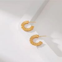 Toptan Altın Renk Çizgi Halka Küpe Vip Kararmaz Solmaz Çelik Küpe - 3026 11 c83d7cc0959c4441b17261db703c1fc8-toptan taki