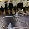 Toptan Gümüş Renk Asansör Zincir Kelebek Zirkon Taşlı 316 L. Çelik Kararmaz Çelik Bileklik - 3162 1 a8b69355b7ee4e38a22fb11b8a9c18cc-toptan taki