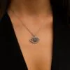 Toptan Gümüş Renk Nazar Göz Zirkon Taşlı Göz Model Zirkon Kolye - 1780 1 246408d595b84377b075d8b2b1fa127c-toptan taki