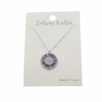 Toptan Gümüş Renk Zirkon Taşlı Yuvarlak Baget Model Zirkon Kolye - 2076 20 4b9e69b45142431aa0a9b733da9f02d2-toptan taki