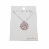 Toptan Gümüş Renk Zirkon Taşlı Yuvarlak Baget Model Zirkon Kolye - 2076 16 79048ee6f62d4e4aa36d2f43bbc078ff-toptan taki