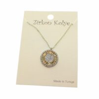Toptan Gümüş Renk Zirkon Taşlı Yuvarlak Baget Model Zirkon Kolye - 2076 17 ac38eb226f75448b9c954c3d43312cc9-toptan taki