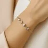 Toptan Gümüş Renk Sıralı Yıldız Asansör Çelik Bileklik - 3579 2 Toptan Gümüş Renk Sıralı Yıldız Asansör Çelik Bileklik - 3579