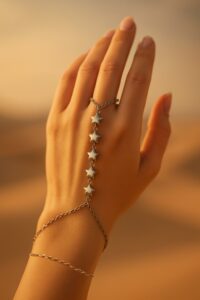Toptan Gümüş Renk 5 Yıldız Çelik Şahmeran - 3507