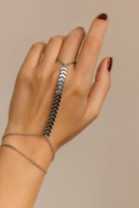 Gümüş Renk Kılçık Çelik Şahmeran - 3542