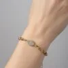Toptan Altın Renk Mekik Beyaz Model Dd Zincir Çelik Bileklik - 3671 1 Toptan Altın Renk Mekik Beyaz Model Dd Zincir Çelik Bileklik - 3671