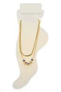 Alternative view of Toptan Altın Renk Asansör Sf Küre Yıldız Küre Yıldız Küre Çelik Halhal - 3478