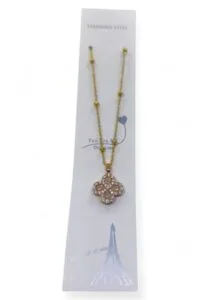 Toptan Altın Renk Yuvarlak Mekik Taşlı Model Top Zincir Çelik Kolye- 3716 7 abbc0ae880334ae49f0f6b5fd7470de7-toptan taki