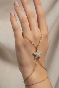 Toptan Altın Renk Yıldız Çelik Şahmeran - 3527