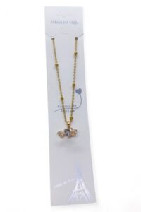 Toptan Altın Renk Beyaz Kalp Taş Kalp Model Top Zincir Çelik Kolye- 3713 11 de3c125fc2d84c01be5b6ac2dfdb03d8-toptan taki