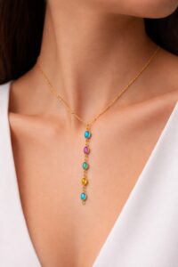 Toptan Altın Renk Ezme Zincir Sıralı Oval Ye Model Çelik Kolye - 3831 5 0b6d099be845410dad584ba17c3bde7c-toptan taki