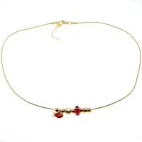 Toptan Altın Renk Kırmızı Mineli Balık Pandora Model Zirkon Kolye - 2986 7 36b8a1b6f0994643ae4bc5a2c53e0f4d-toptan taki