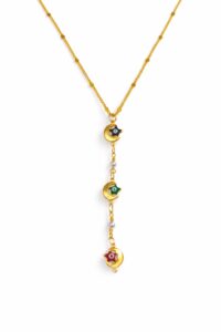 Toptan Altın Renk Ezme Zincir Ay Yıldız Ye Model Yeni Sezon Çelik Kolye - 3827 5 42512b22d36a435bb73d0b042817c79b-toptan taki