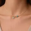 Toptan Altın Renk Beyaz Güneş Pandora Model Zirkon Kolye - 2983 2 d1593298e72049c7a045175f0d66a644-toptan taki