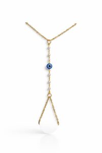 Alternative view of Toptan Altın Renk Göz İnci Çelik Şahmeran - 3872