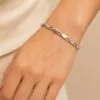 Toptan Gümüş Renk Kesik Arpa Unisex Bijuteri Bileklik - 3921 2 fea129f665aa477888209573c91dfc14-toptan taki