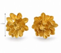 Toptan Altın Renk Lotus Çelik Küpe - 3968 13 Toptan Altın Renk Lotus Çelik Küpe - 3968 - Görsel 6