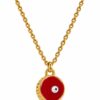 Toptan Altın Renk Kırmızı Yuvarlak Göz Çelik Kolye - 3985 2 7694a022adcd4e24b7c19a4779733882-toptan taki