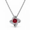 Toptan Gümüş Rengi Kırmızı Taşlı Burgu Çelik Kolye - 3971 1 9a463526fdd842a2a173fff16403e28c-toptan taki
